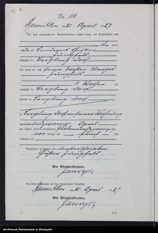 image.from.unit.number "Sterbe-Register /Neben-Register/ Nr 1 - 44"