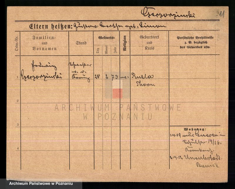 Obraz 13 z jednostki "Czeczewski - Czernielewski"