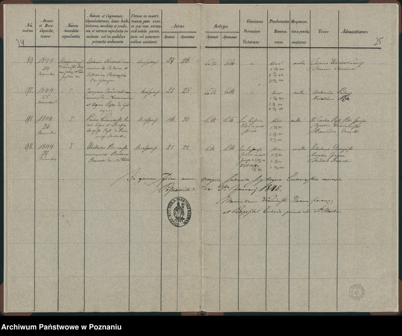 Obraz 15 z jednostki "Księga małżeństw"