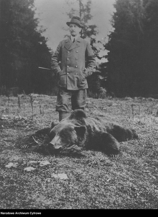 Obraz 1 z jednostki "Polowanie w majątku hrabiego Adama Zdzisława Zamoyskiego "