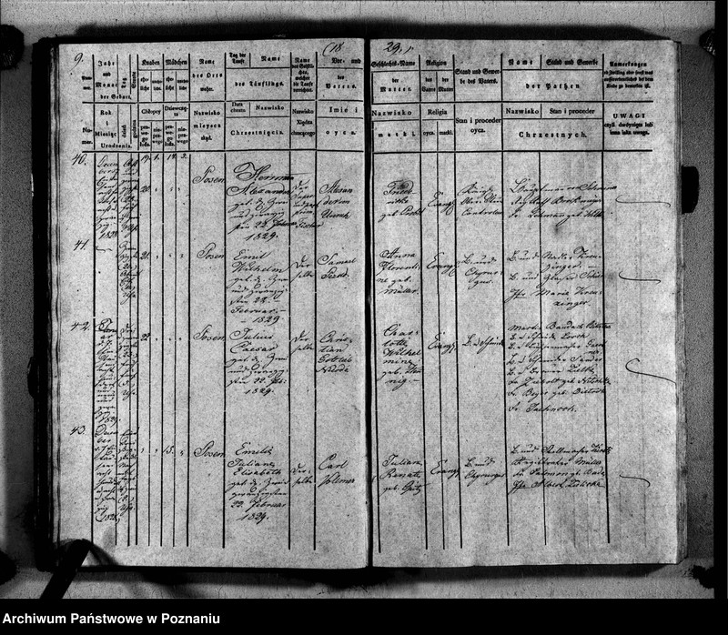 Obraz 12 z jednostki "Duplikat der Getauften, Getrauten, Verstorbenen"