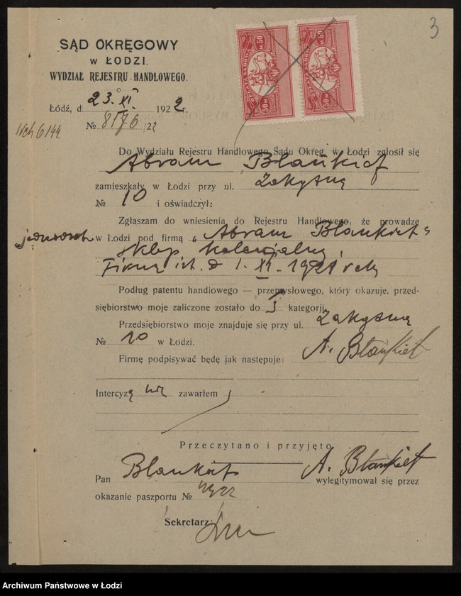 Obraz 5 z jednostki "Abram Blankiet- sklep kolonialny"