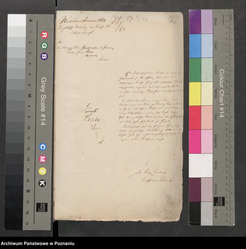 Obraz 4 z jednostki "Die von den Landräten der polnischen Grenzkreise über die öffentlichen Zustände zu erstattenden Wochenberichte."