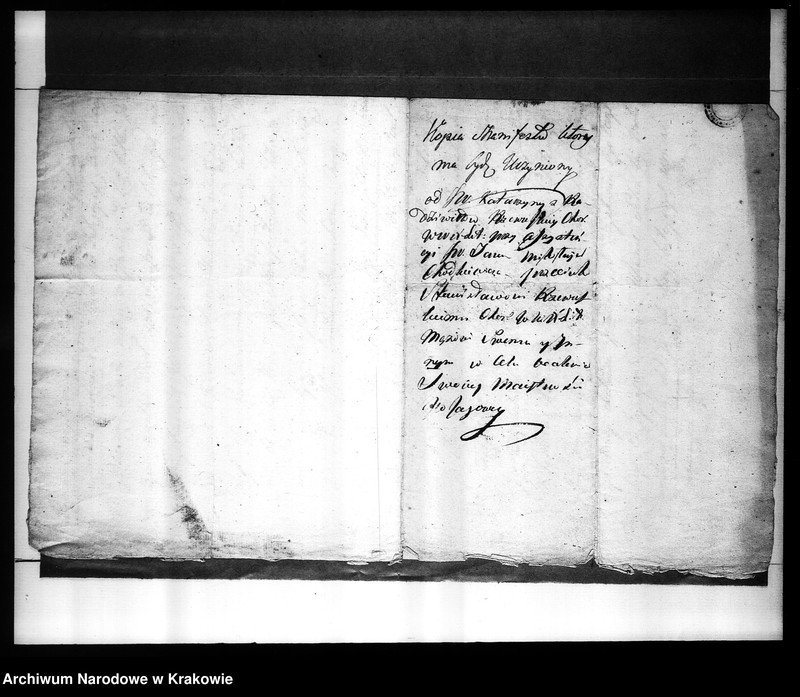 Obraz 20 z jednostki "Stanisław Ferdynand Rzewuski, chorąży w. lit. Akta rodzinno-majątkowe"