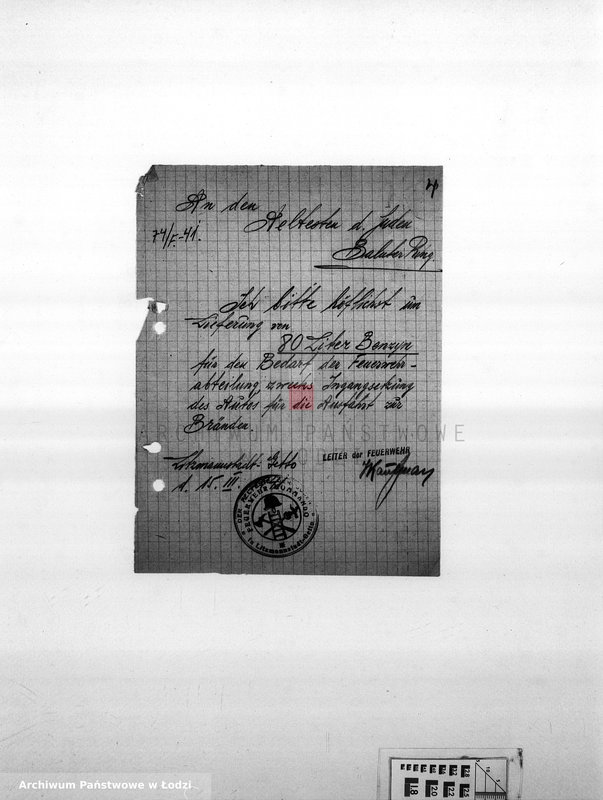 Obraz 7 z jednostki "Bedarfsmeldungen [Skierowane do GV zapotrzebowania na surowce, materiały, narzędzia, maszyny itp. potrzebne resortom pracy do produkcji; zamówienia żywności, lekarstw]"