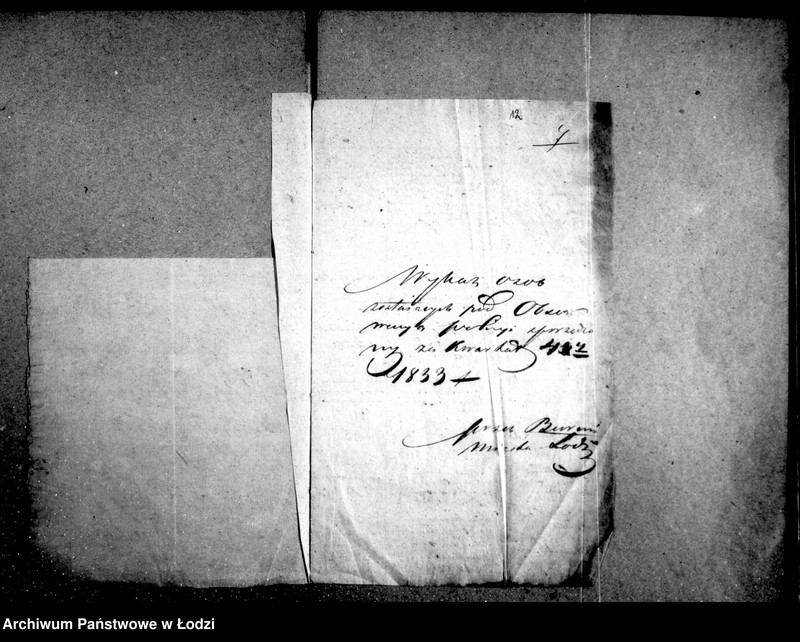 Obraz 13 z jednostki "Akta dotyczące osób oddanych pod nadzór policyjny"