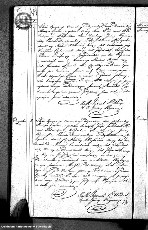 image.from.unit.number "Akta Zeszłych Gminy Kopciowskiey od 1-go Maia 1811 R."