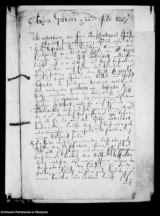 image.from.unit.number "/Patrimonial- Gerichts- Entscheid mit Supplica der unmenschlich behandelten Christian u. Martin Gelischschen Eheleute u. 15 andere Gerichtsprotokolle/"