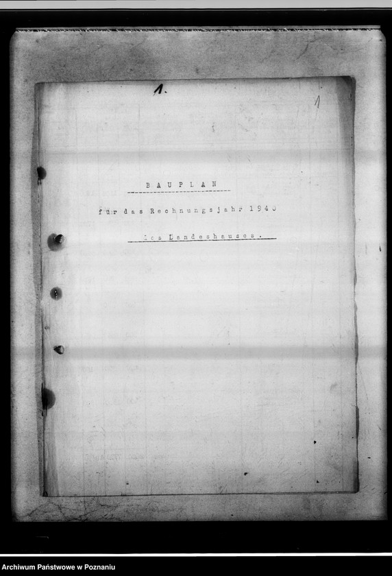 Obraz 5 z jednostki "Baupläne."