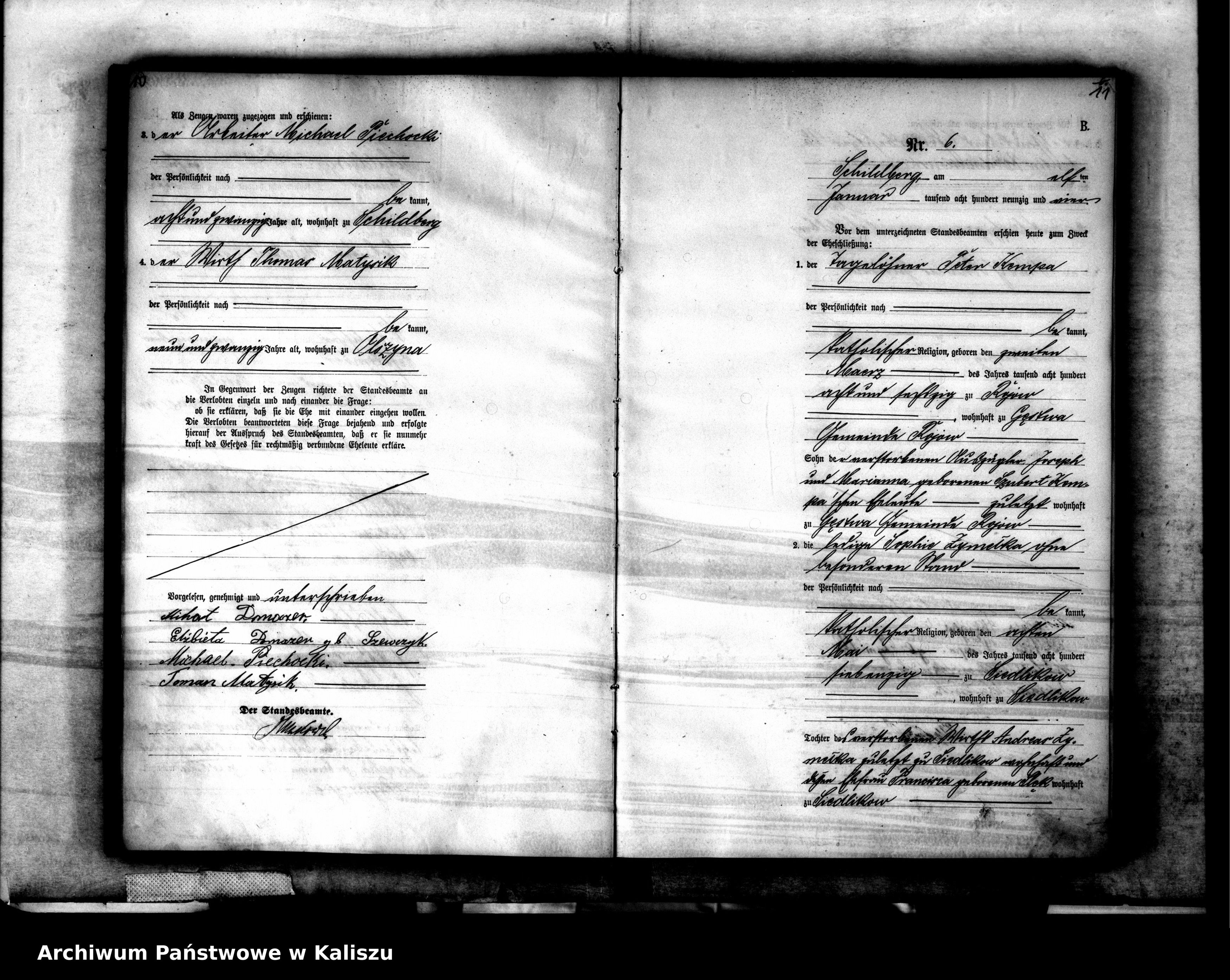 Skan z jednostki: [Księga małżeństw]