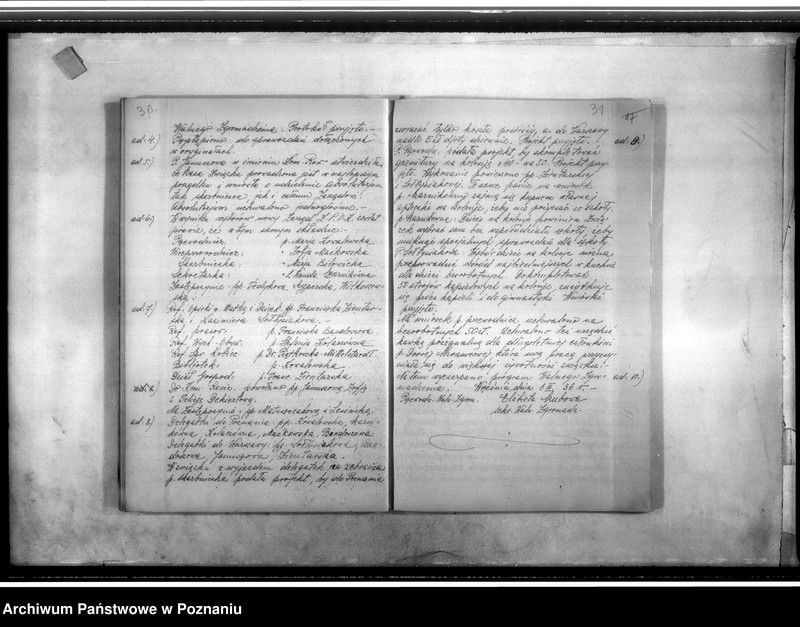 Obraz 19 z jednostki "Protokolarz zebrań, statut"