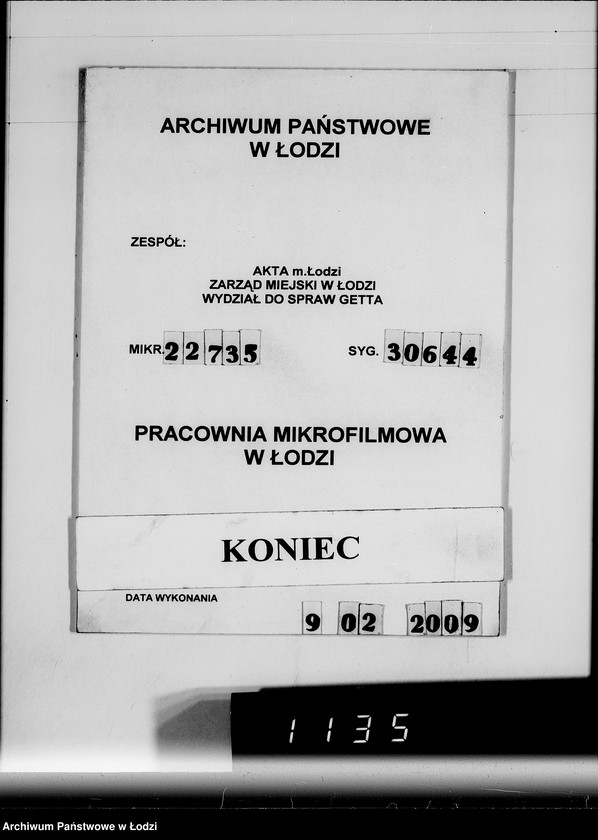 Obraz 15 z jednostki "Verschiedenes. [Pisma w sprawie przejęcia futer]"