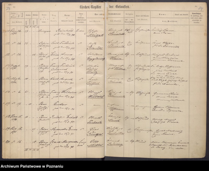 Obraz 15 z jednostki "Taufbuch"