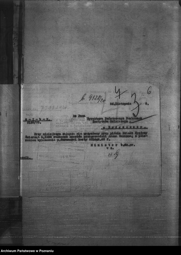 Obraz 10 z jednostki "Budżet - Państw. Naukowego Instytutu Rolniczego w Bydgoszczy rok 1921 - 1922"