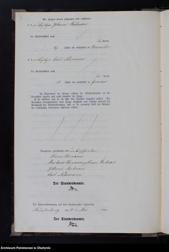 image.from.unit.number "Heiraths-Neben-Register Nr 1 - 11 Sterbe-Neben-Register Nr 1 - 107"