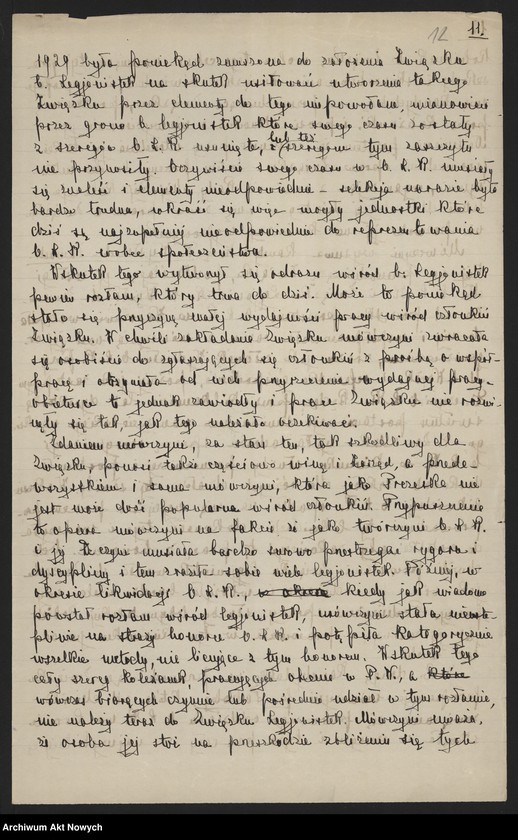 image.from.unit.number "I Zjazd Delegatek. Protokół z obrad, program, regulamin dla kół, listy delegatek, legitymacje."