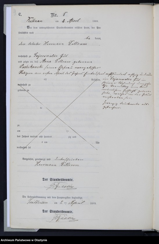 image.from.unit.number "Sterbe-Neben-Register Nr 1 - 29"