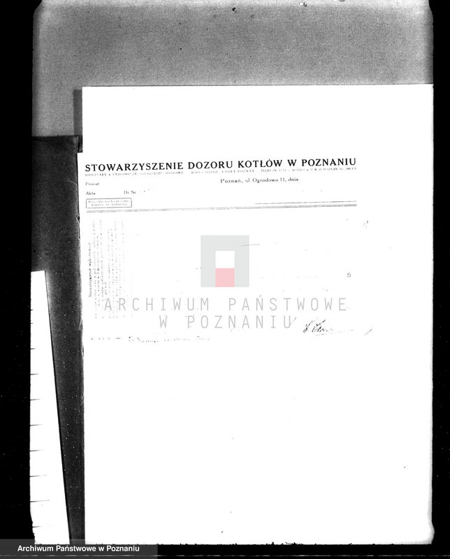 Obraz 5 z jednostki "Parowa cegielnia w Czaczu pow. kościański nr woj. kotła 5922"