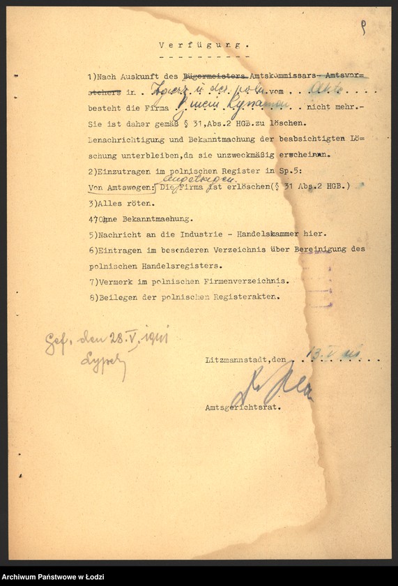 Obraz 11 z jednostki "Binem Cynamon – sprzedaż przędzy i gałganów – Zgierz"