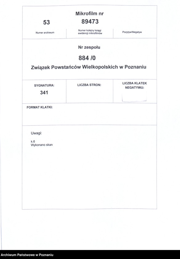 Obraz 2 z jednostki "Koło Święciechowa, powiat Leszno - weryfikacja."