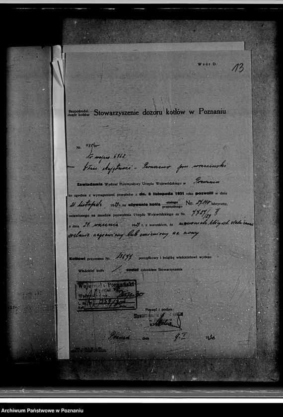 Obraz 17 z jednostki "Majątek Paruszewo powiat wrzesiński własność Dr Błociszewskiego nr woj. kotła 6362"