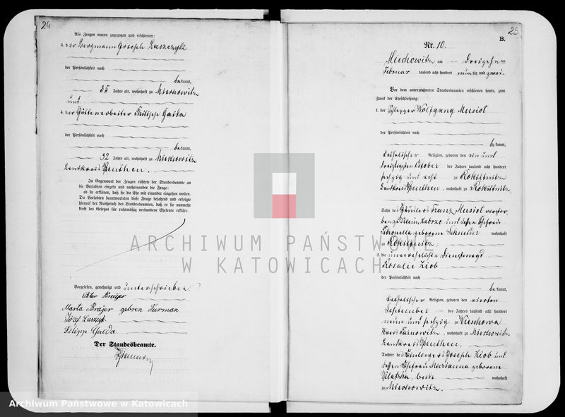 image.from.unit.number "Księga małżeństw za rok 1892 [nr 1 - 105]"