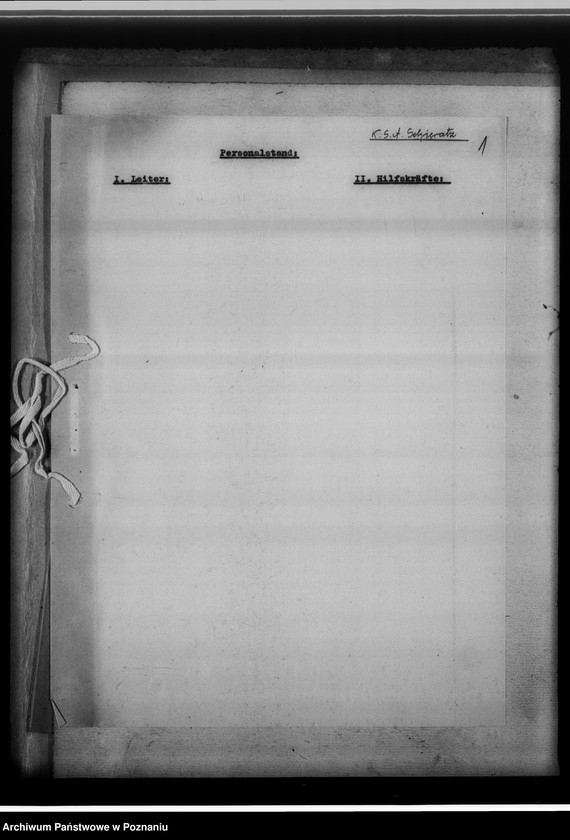 Obraz 5 z jednostki "[Korespondencja w sprawach organizacyjnych], Kreissippenamt Schieratz [Sieradz]"