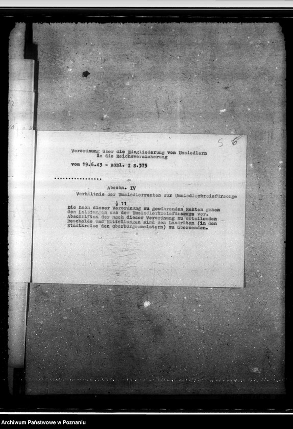 Obraz 9 z jednostki "Umsiedlerfürsorge"