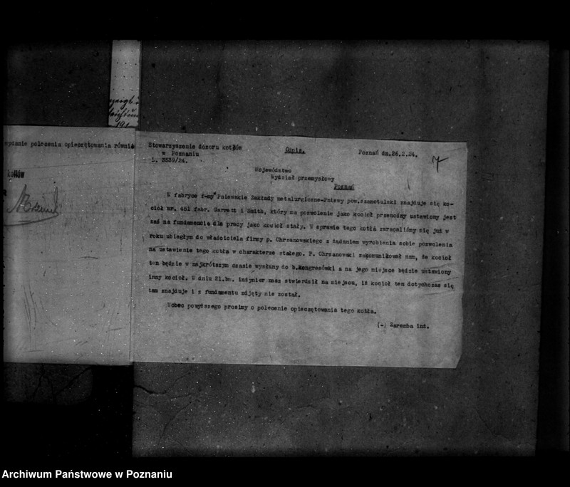 Obraz 12 z jednostki "Pniewskie Zakłady Metalurgiczne nr woj. kotła 5780"