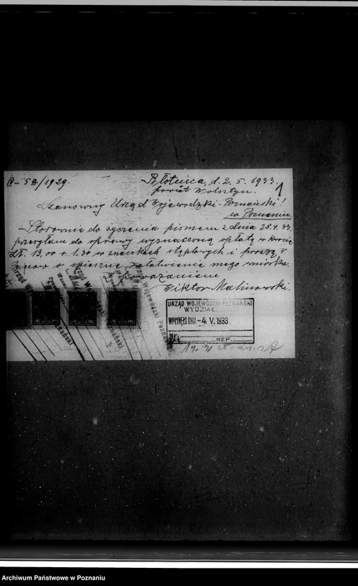 Obraz 5 z jednostki "Mleczarnia W. Malinowskiego w Błotnicy powiat wolsztyński nr woj. kotła 1929"