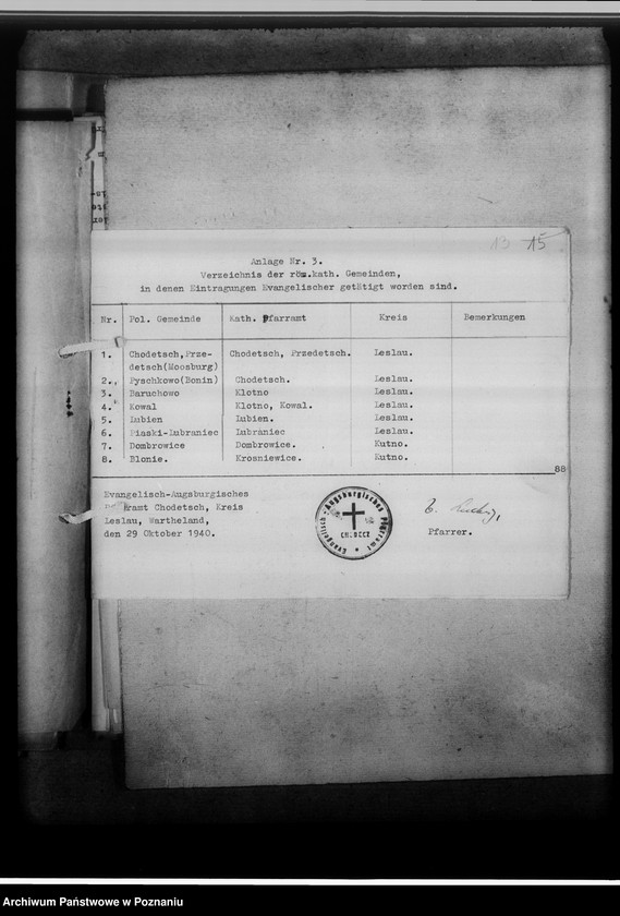 image.from.unit.number "Einziehungsprotokolle [ksiąg kościelnych] Leslau-Land [powiat włocławski, województwo bydgoskie]"