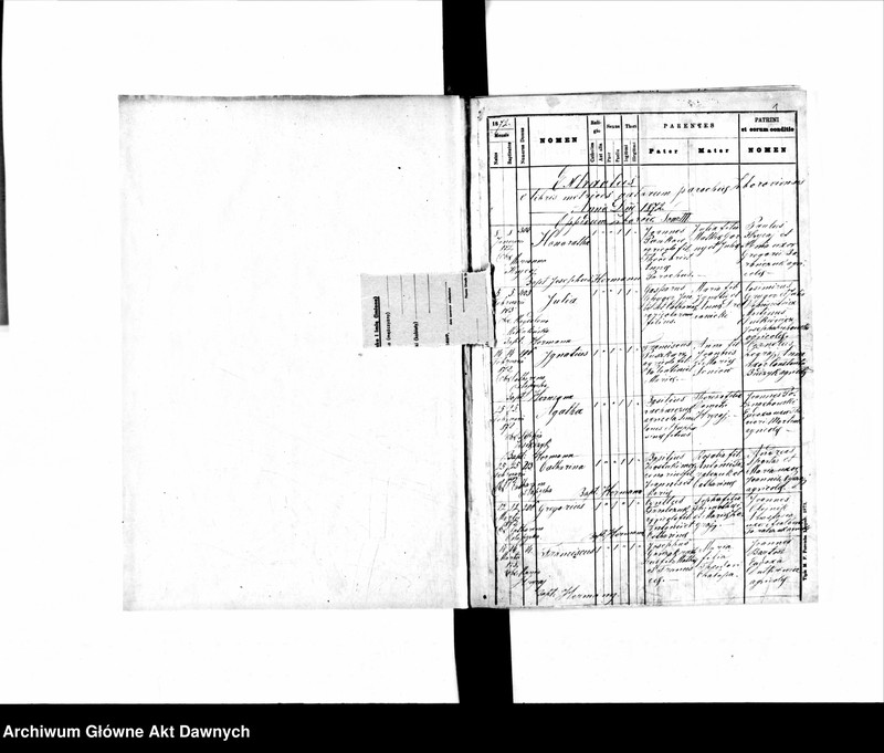 image.from.unit.number "Parafia: Zborów. Dekanat: Złoczów. Księga metrykalna urodzeń, ślubów i zgonów dla miasta Zborów i wsi: Cecowa, Grabkowce, Jarczowce, Jarosławice, Jezierzanka, Kabarowce, Kudobińce, Kudynowce, Ławrykowce, Meteniów, Młynowce, Podhajczyki, Podrebce, Presowce, Toustogłowy, Urłów, Wołosówka, Wołczkowce, Zarudzie, Żukowce, Pleśniany, Chorobrów, Chrabużna, Chorościec, Korszyłów."