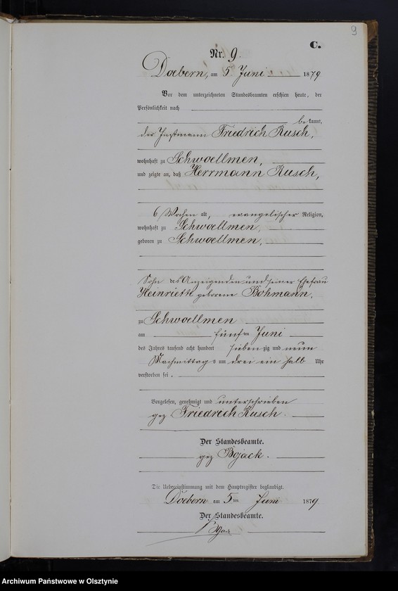 image.from.unit.number "Sterbe-Neben-Register Nr 1 - 33"