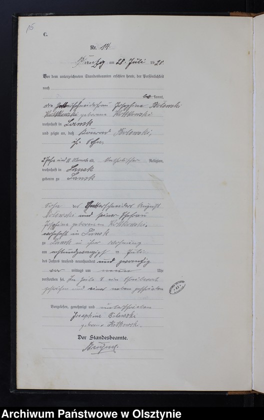 image.from.unit.number "Sterbe-Haupt-Register Nr 1-20, 1-12, 1-13, 1-24, 1-12"