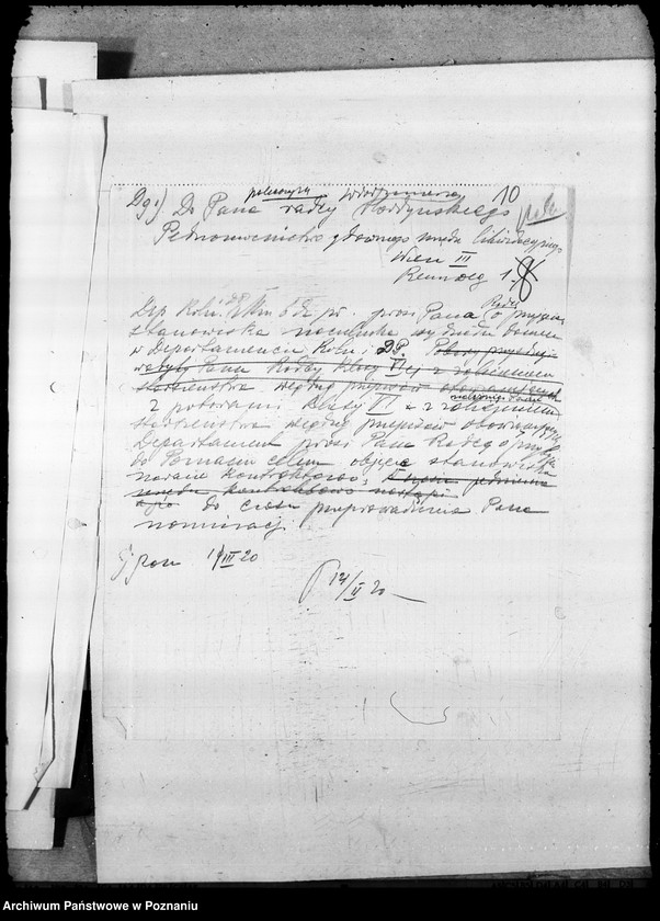 Obraz 15 z jednostki "Sprawy osobowe Pertraktacje z petentami"