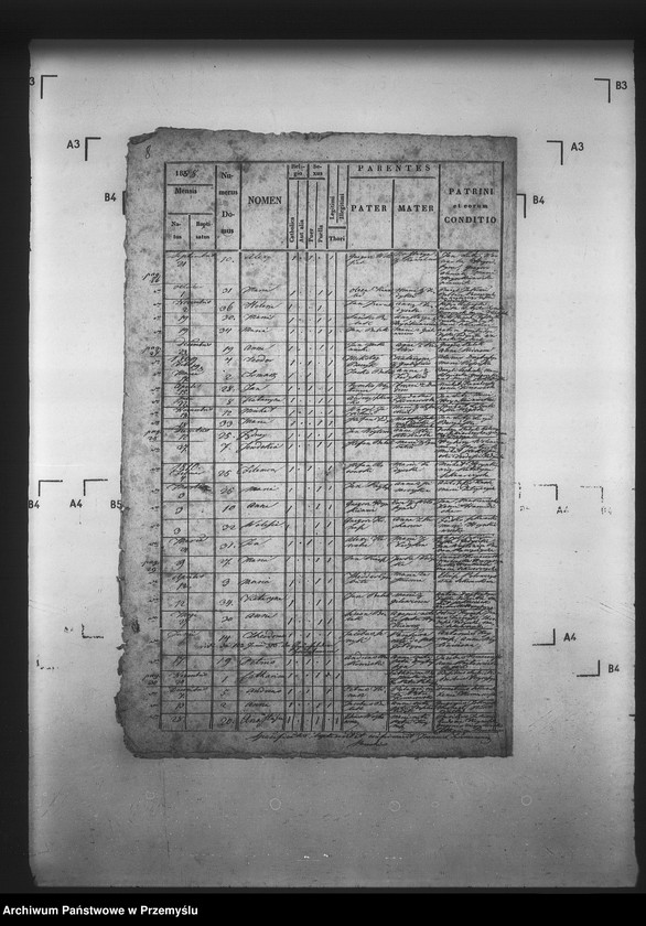 image.from.unit.number "[Kopie ksiąg metrykalnych parafii Kormanice z filiami Darowice, Fredropol (dekanat Niżankowice)]"