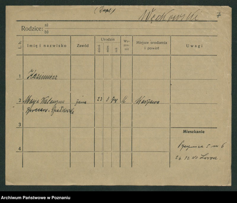 Obraz 18 z jednostki "Węcewicz - Wężykowski"