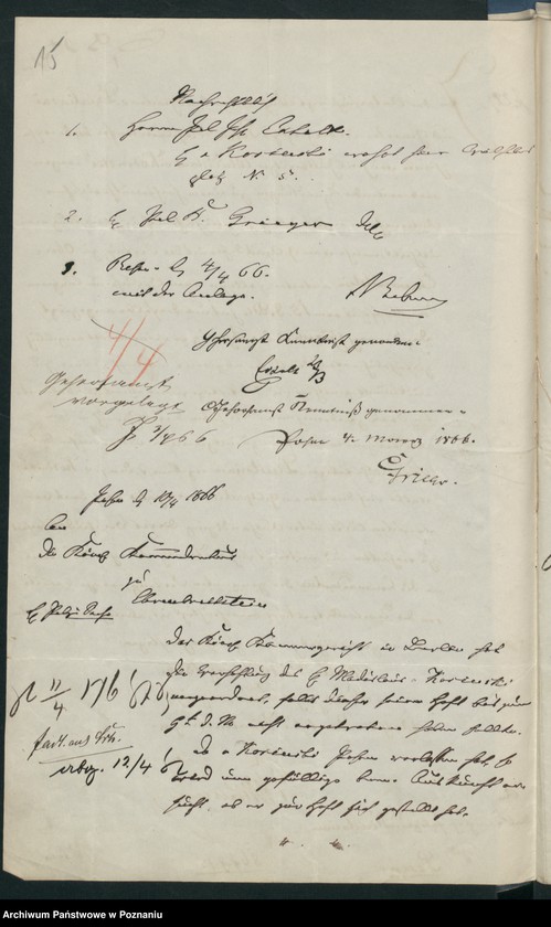 Obraz 19 z jednostki "A. betr. Wladislaus von Kosinski"