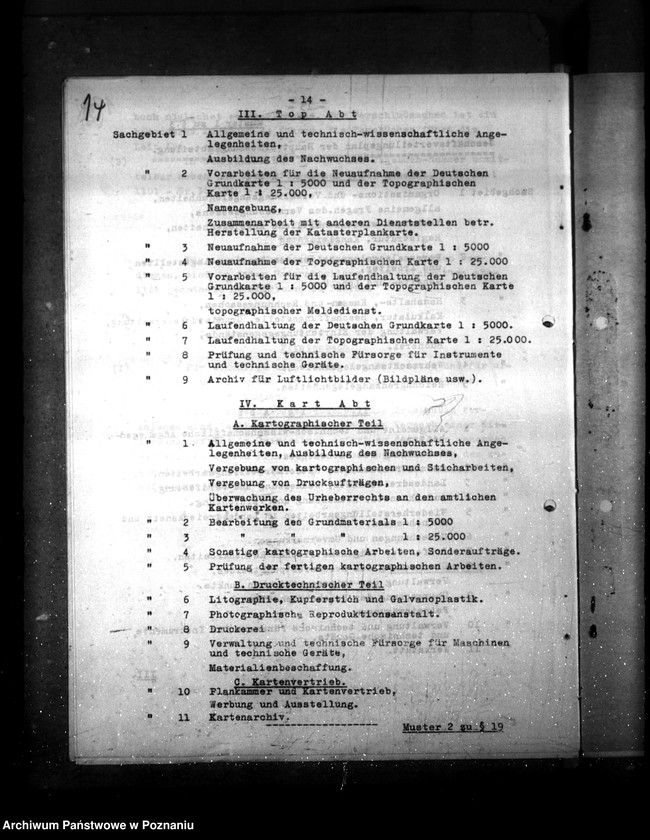 Obraz 18 z jednostki "Haushalt- Hauptvermessengsabteilung"