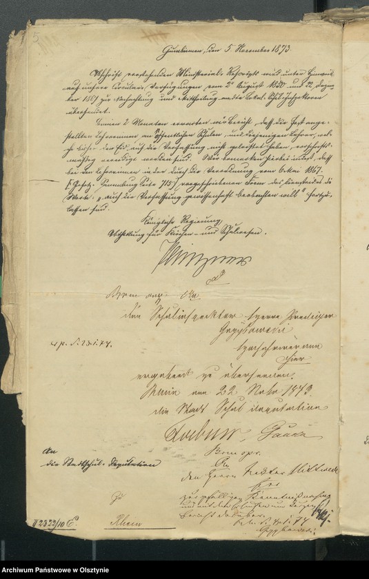 image.from.unit.number "Das Städtlische Schulwesen. Der Lehrer Anstellungssachen und Personalia"
