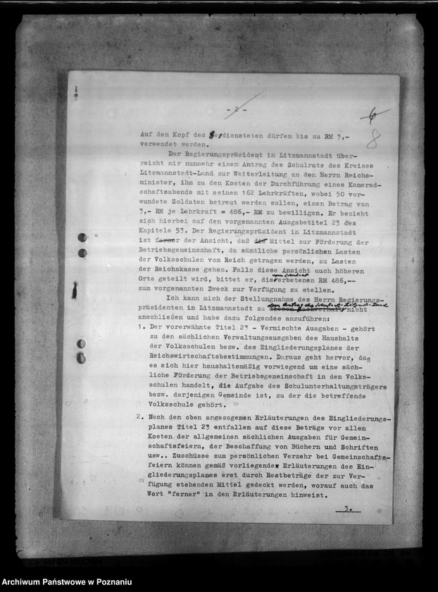 Obraz 12 z jednostki "Haushaltmittel für Volksschulen. Förderschulen, zur Förderung des Unterrichts für Blinde und Gehörlose"