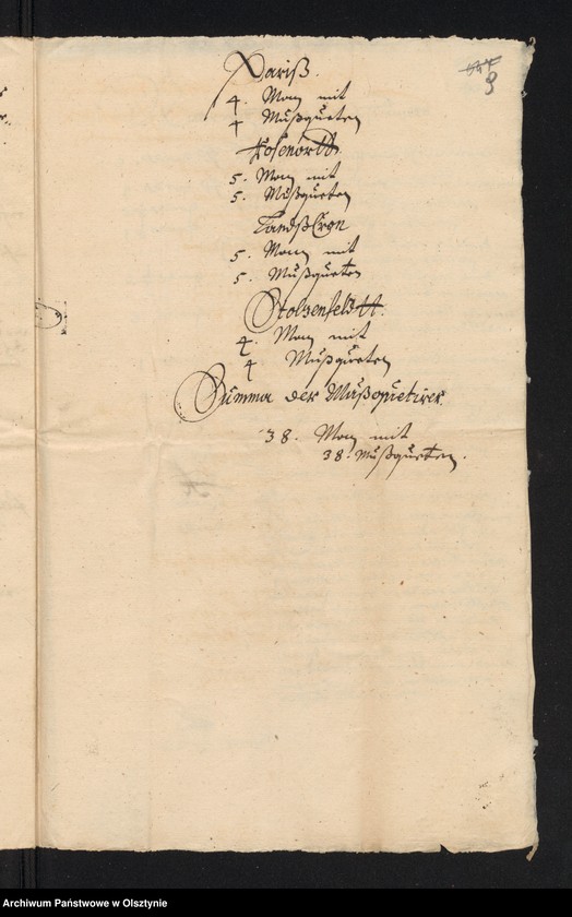 image.from.unit.number "Berichte in Kriegs-Sachen 1635 Februar. Wibranzen Sachen"