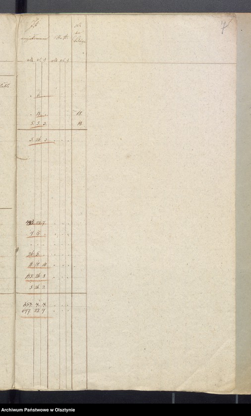 image.from.unit.number "Rechnung des Kirchspiels Schulkasse zu Widminnen"
