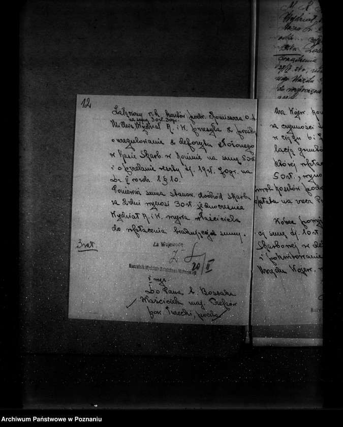 Obraz 17 z jednostki "Sprawa zatwierdzenia projektu planu gospodarstwa leśnego dla lasu majątku Czepów-Dolny powiat turecki"