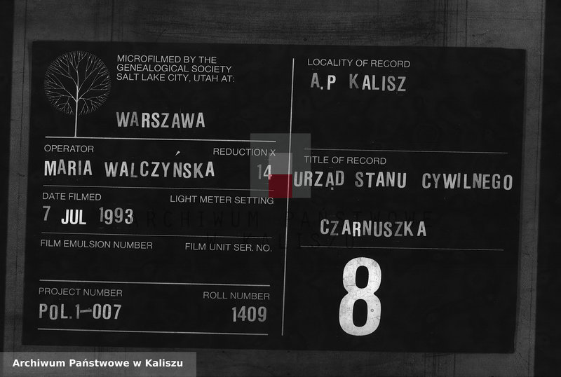 Obraz 1 z jednostki "[Księga małżeństw]"