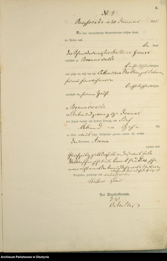image.from.unit.number "Haupt-Geburts-Register Nr 1 - 80"
