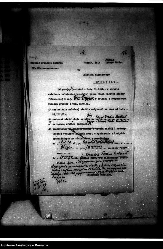 Obraz 20 z jednostki "Administracja przejściowa majątku Góra-Parzęczew"