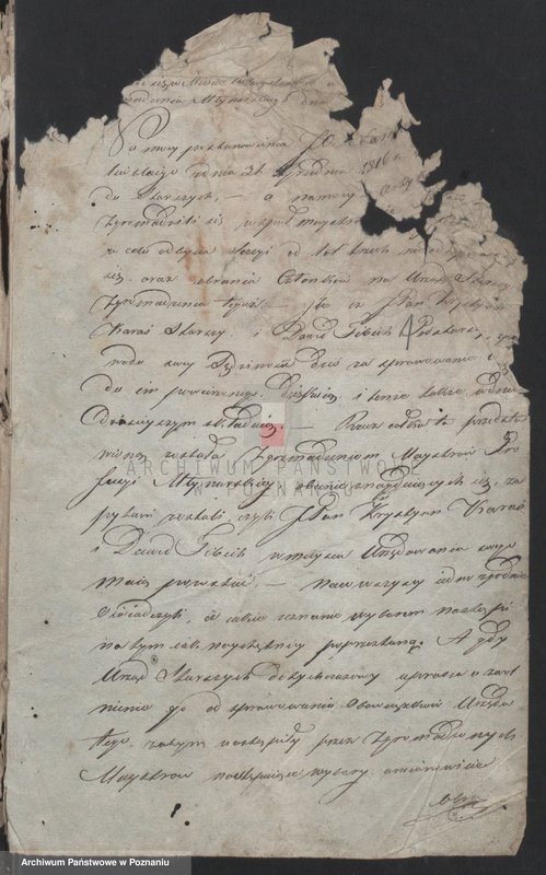 image.from.unit.number "Księga zgromadzenia kunsztu młynarskiego w mieście Władysławowie tycząca się zapisania uczniów ..."