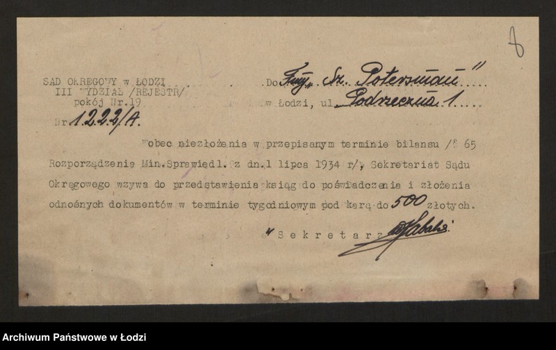 Obraz 10 z jednostki "Szlama Potersman- skład starej garderoby"