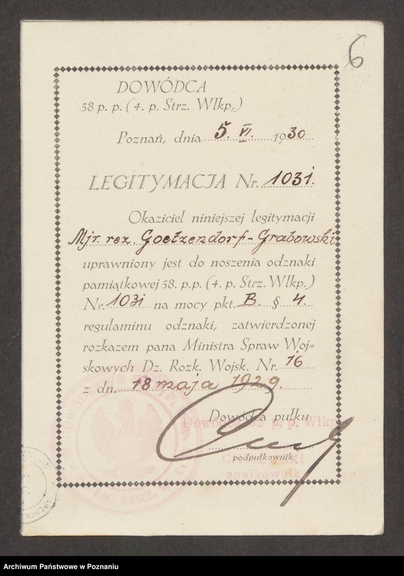 image.from.unit.number "Dokumenty osobiste Tadeusza Goetzendorf-Grabowskiego"